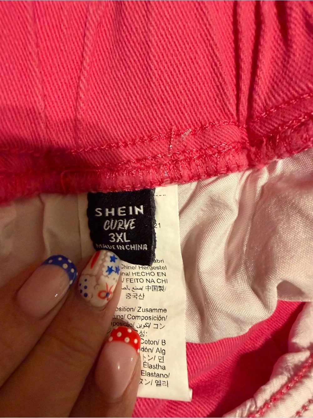 3pair SHEIN Denim Pull-On Shorts